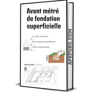 Avant métré de fondation superficielle - Guide pdf